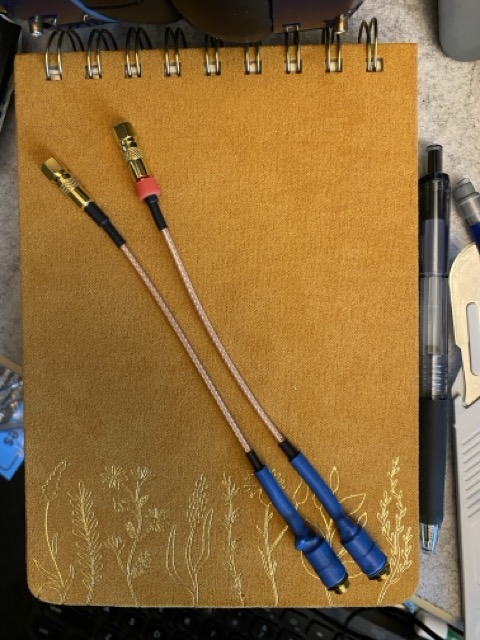 Finished adapter pair